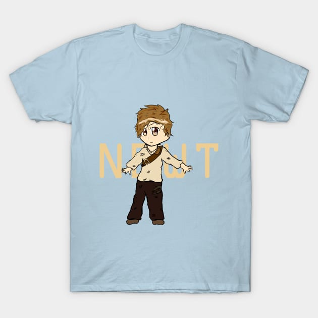 Chibi Newt - The Maze Runner T-Shirt by oh_shoot_arts